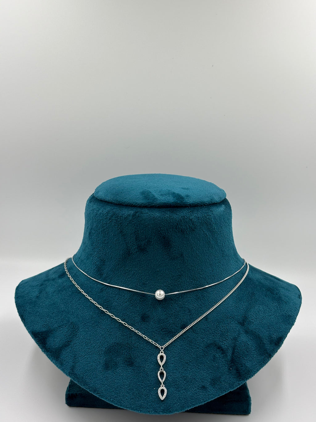 Silver Heart Pendant Chain