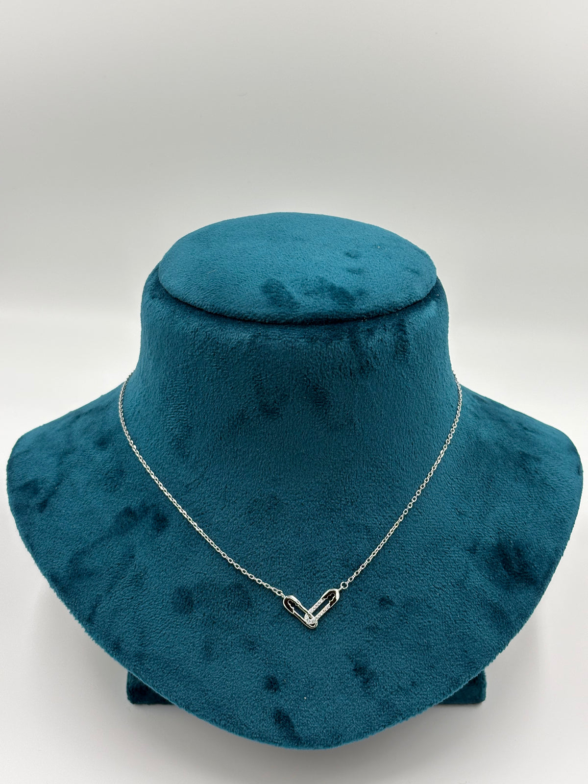 Silver Heart Pendant Chain