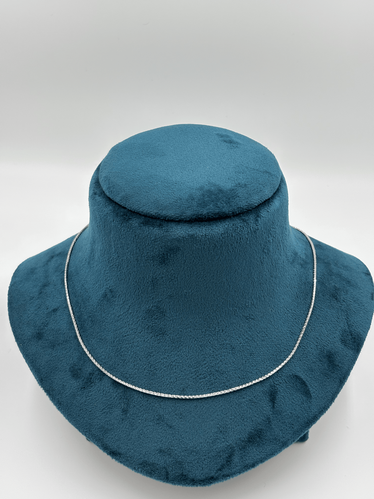 Silver Heart Pendant Chain