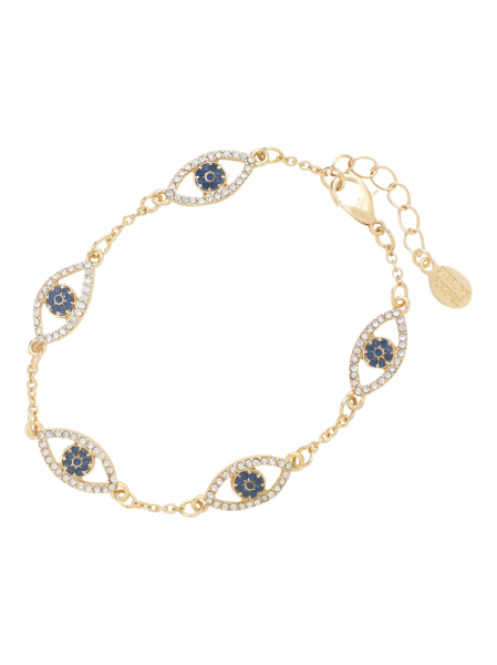 Gold Evil Eye Bracelet